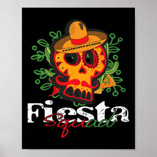 Outfit Cinco De Mayo Tee Fiesta Squad Mexican For Poster