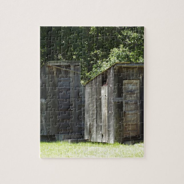 Outhouse Jigsaw Puzzle (Vertical)