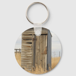 "Outhouse" Key Ring