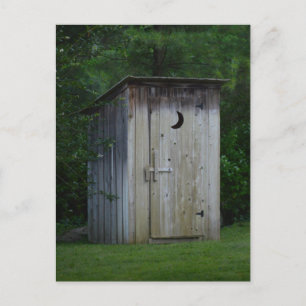 OUTHOUSE PHOTOGRAPHY postcard
