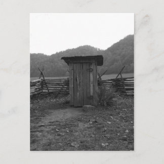 Outhouse Postcard