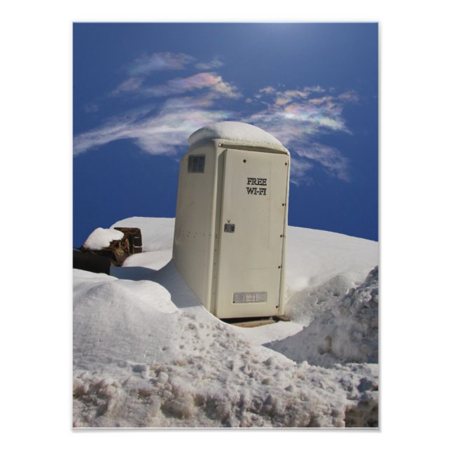 OutHouse WiFi ~ Photo Print (Front)