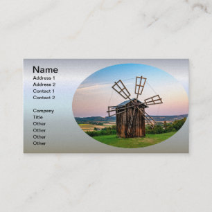 Outhouse Windmill Business Card