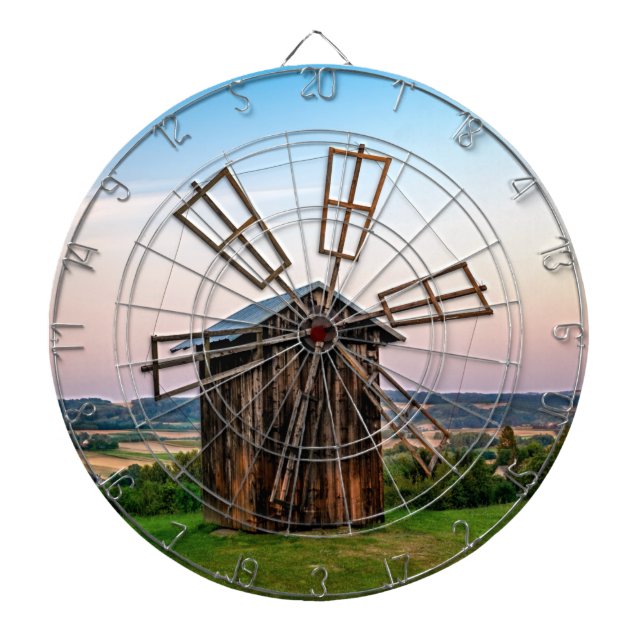 Outhouse Windmill Dartboard (Front)