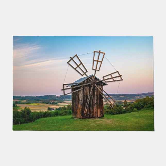 Outhouse Windmill Doormat (Front)