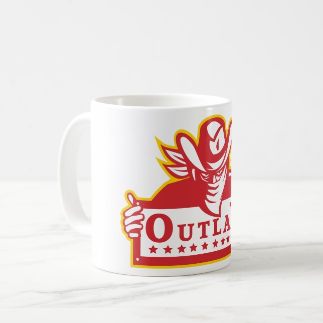 Outlaw Coffee Mug (Front Left)