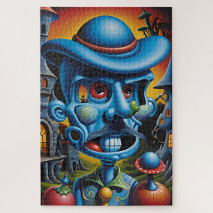 Outlaw in Groll-Town - Ken Gauge Fantasy Art Jigsaw Puzzle