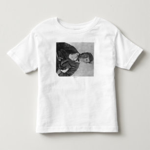 Outlaw Jesse James Portrait Photograph Toddler T-Shirt