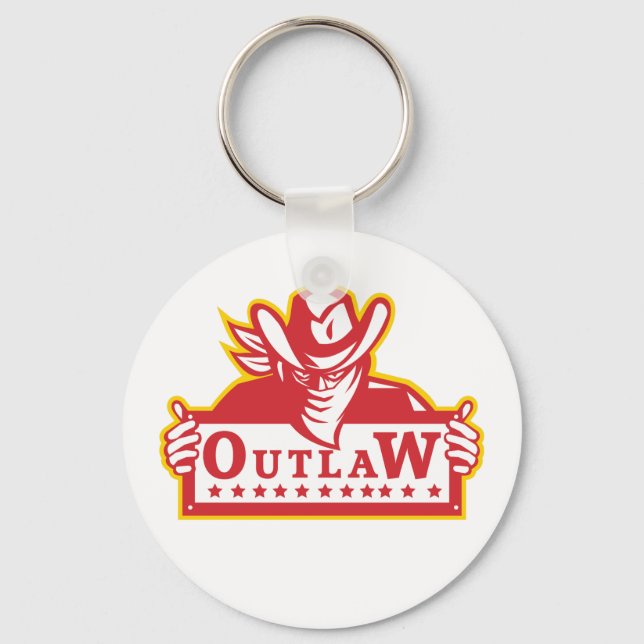 Outlaw Key Ring (Front)