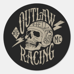 Outlaw Racing Sticker