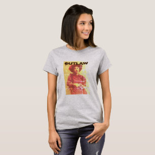Outlaw Woman Wild west T-shirt