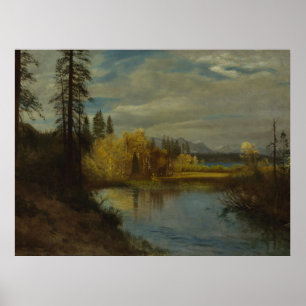 Outlet at Lake Tahoe Poster