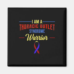 Outlet Syndrome Awareness Advocate Tos Warrior Magnet