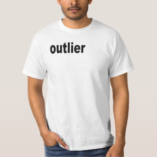 Outlier moved off the Centre for Statisticians T-Shirt