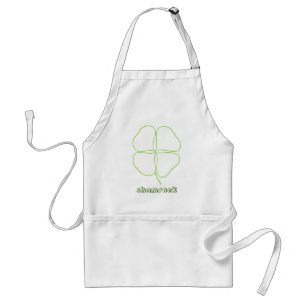Outline art drawing - Shamrock colour in aprons