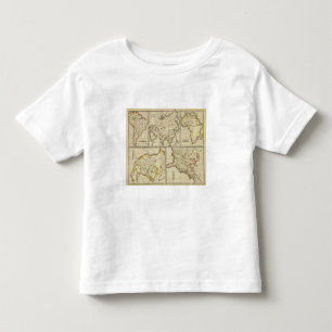 Outline Asia, S America, etc Toddler T-Shirt