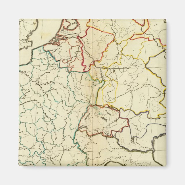 Outline Europe Magnet (Front)