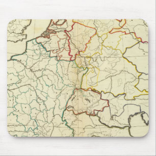 Outline Europe Mouse Pad