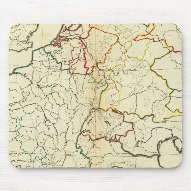 Outline Europe Mouse Pad (Front)