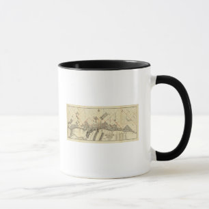 Outline Map of Duluth and Suburbs Mug