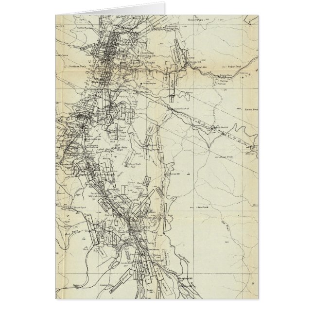 Outline Map of Washoe District (Front)