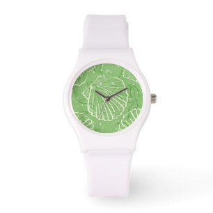 Outline seashells watch