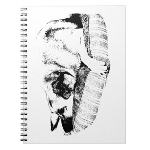 Outlined Calm, Vector Pup Journal