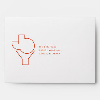 Outlined Joy Envelope