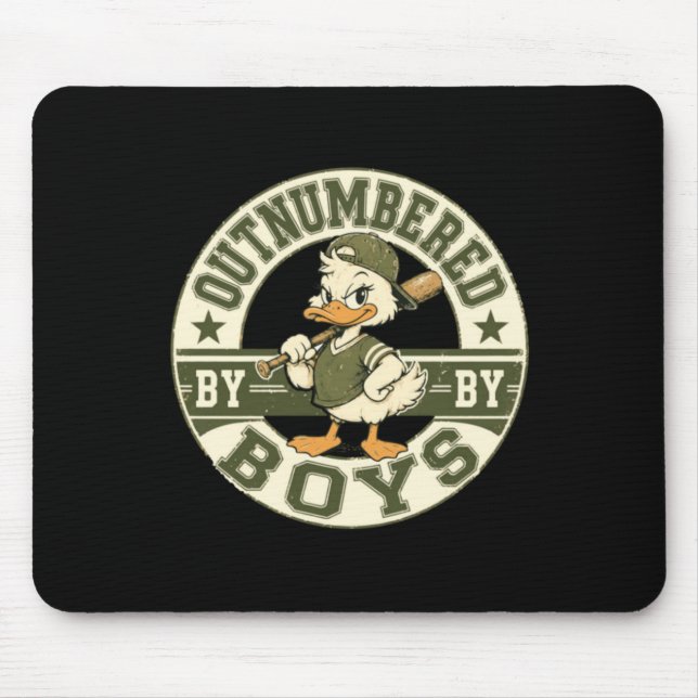 Outnumbered Artwork Mouse Pad (Front)
