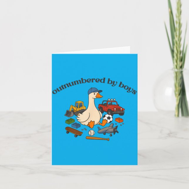 Outnumbered Design 2 Card (Front)