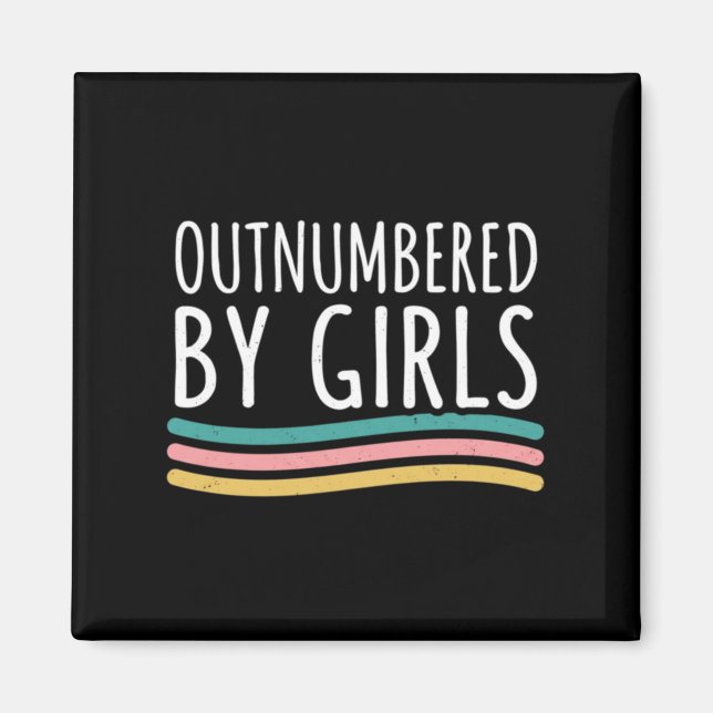 Outnumbered Design 2 Magnet (Front)