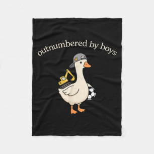 Outnumbered Image Fleece Blanket