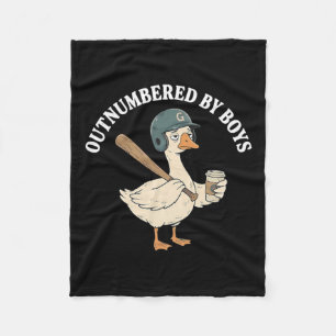 Outnumbered Image Fleece Blanket