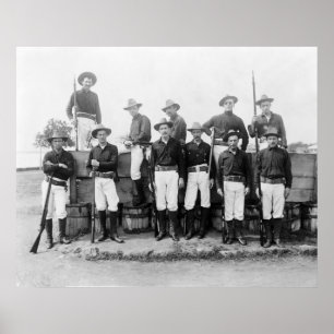 Outpost Guards, Cavite, Philippines: 1899 Poster
