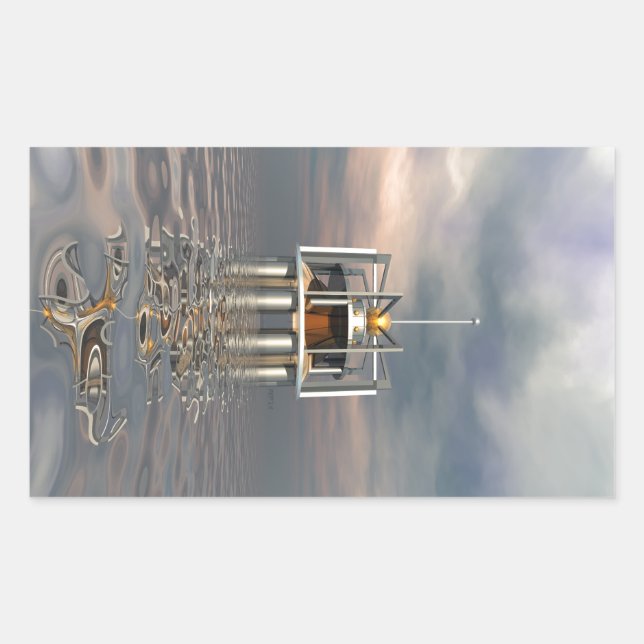 Outpost Rectangular Sticker (Front)