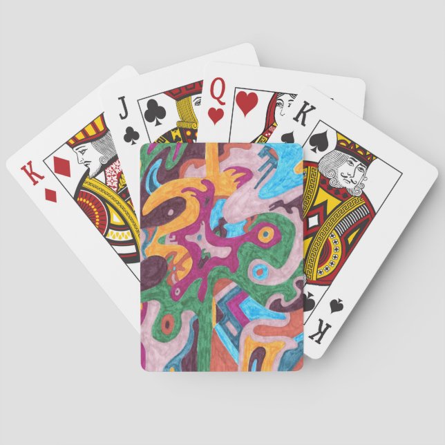Outpouring Playing Cards (Back)