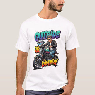 Outride The Ordinary Motorcycle Men T-Shirt