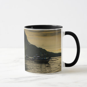 Outrigger At Sunset Mug