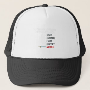 Outrigger Canoeing Difficulty Level Coach Trainer Trucker Hat