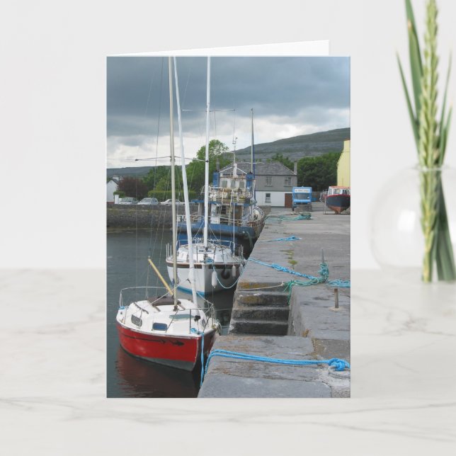 Outside Doolin, Ireland Card (Front)