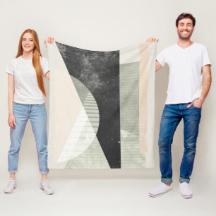 Outside In VI Fleece Blanket