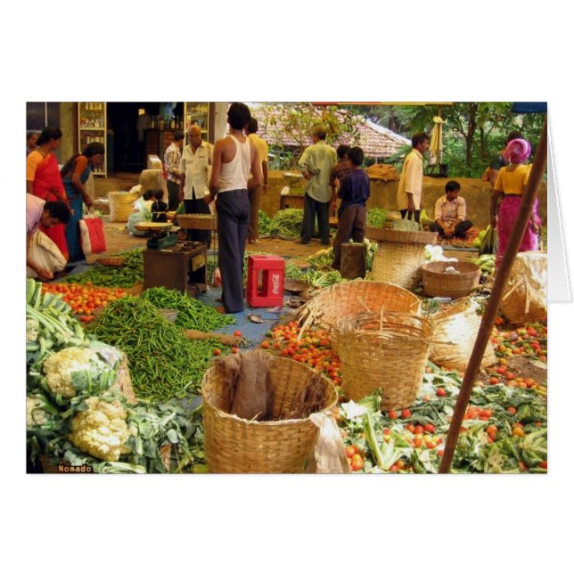 Outside  Market in India (Front Horizontal)