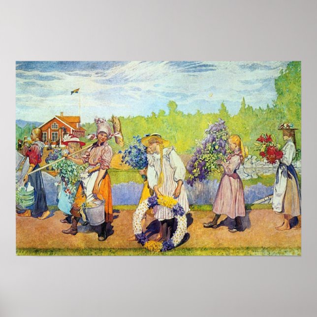 Outside Summer Winds Are Blowing Poster (Front)