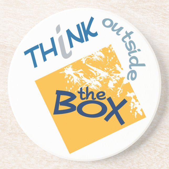 Outside The Box coaster (Front)
