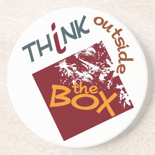 Outside The Box coaster (Front)