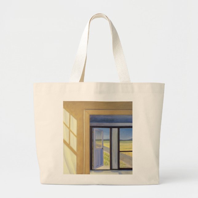 Outside the Box Large Tote Bag (Front)