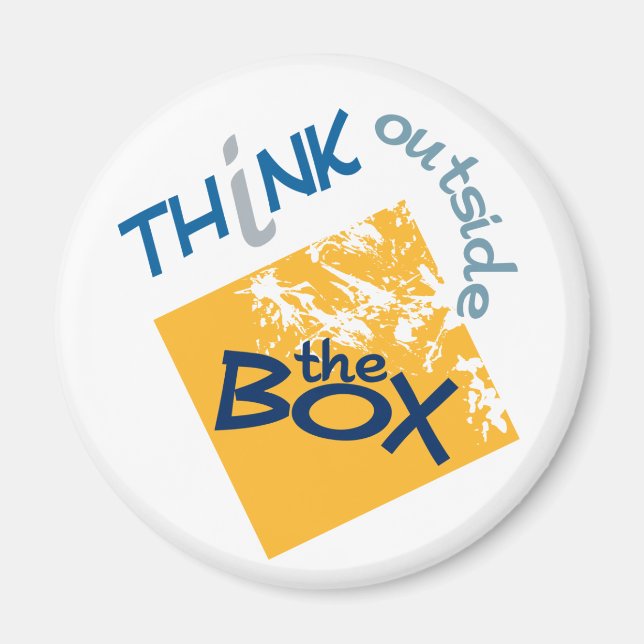 Outside The Box magnet (Front)