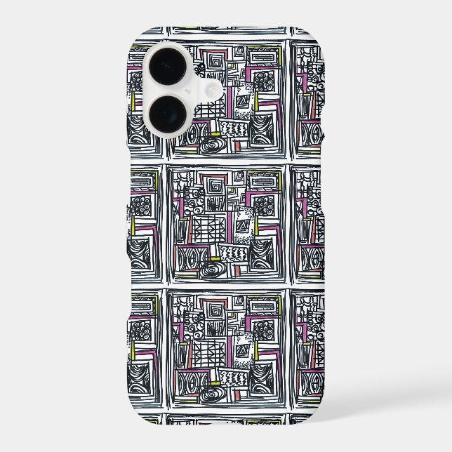 Outside The Box-Modern Ink Doodle Art (Back)