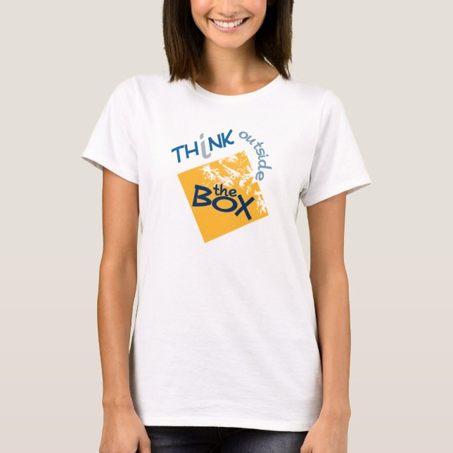 Outside The Box shirt - choose style & colour (Front)