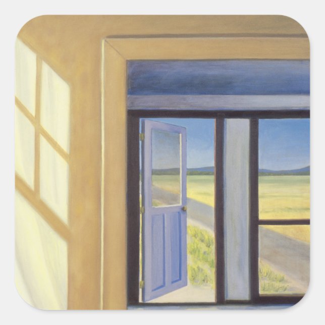 Outside the Box Square Sticker (Front)